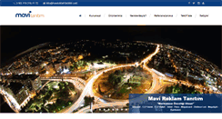 Desktop Screenshot of mavireklamtanitim.com